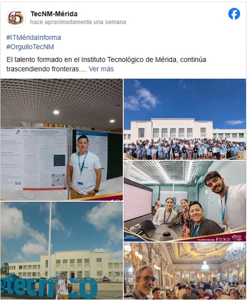TecNM Campus Mérida: pride in an alumnus's AI and Maya-language research